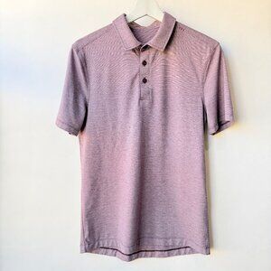 Lululemon Evolution Short-Sleeve Polo Shirt – burgundy J200